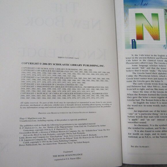 The New Book Of Knowledge 13 N Scholastic Hardcover 2006 - Picture 4 of 5